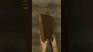 NLT Life Application Study Bible  brown leather  Discover how you can apply the Bible to your life [upl. by Jarad]