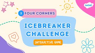 Four Corners Icebreaker Challenge  Back to School Classroom Activity  Twinkl USA [upl. by Adnilab]