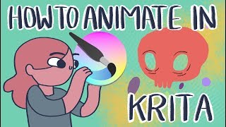 FREE 2D Animation Software  How to Animate in Krita [upl. by Norted456]