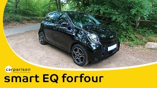 New smart EQ forfour Test Drive and Review  Carparison [upl. by Ayiak]