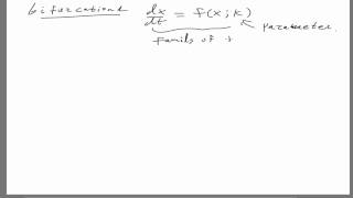 Examples of phase diagrams and bifurcation diagrams [upl. by Alah484]