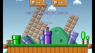 Mario Forever Remake v35  Minus Worlds passages [upl. by Aihtibat373]