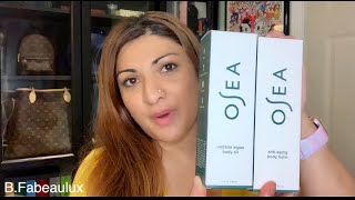 OSEA SkinCare Line  Reveal and Review AntiAging Body Balm amp Undaria Algae Body Balm [upl. by Wolsky]