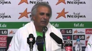 Conférence dAprès match Algérie 20 Libye Vahid Halilhodzic [upl. by Sterrett381]