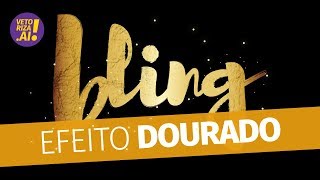 🌟 EFEITO DOURADO no ILLUSTRATOR 🌟 [upl. by Araid312]