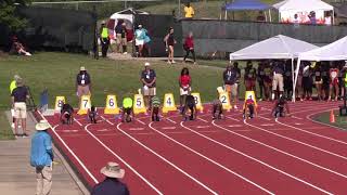 100m final 1112 boys  2019 USATF National Youth Outdoor Championships [upl. by Airasor]