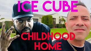 Ice Cube Childhood Home in South Central Los Angeles  Downtown LA Ice Cube Album Cover Location [upl. by Yebba460]