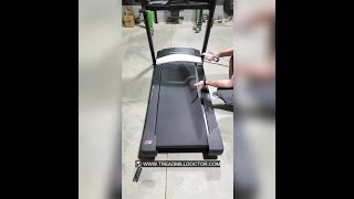 How to apply treadmill belt lube [upl. by Haimes]