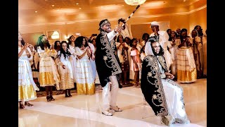 HELEN amp TESFAY WEDDING TEHAMBELE CULTURAL DANCE [upl. by Casanova]