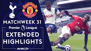 Tottenham v Manchester United  PREMIER LEAGUE HIGHLIGHTS  4112021  NBC Sports [upl. by Ahsemik]