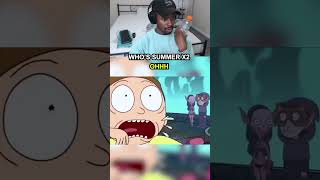 DuckyDee Watches Rick And Morty For The First Time funny duckydee shortsviral [upl. by Bunns]