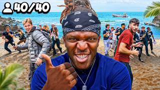 SIDEMEN ULTIMATE HIDE amp SEEK ON AN ISLAND vs 40 YOUTUBERS [upl. by Lambert]