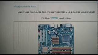 How To  Load a Custom ROM on Your Windows Mobile Device Including WM65 wwwTheUnlockrcom [upl. by Eimirej]