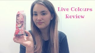 Testing out Schwarzkopf Live Colours  Honest Review [upl. by Yssim]