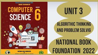 Class 6th Computer chapter 3 Algorithmic thinking and problem solving [upl. by Tram]