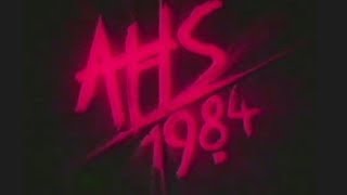 American Horror Story Season 9 Opening Credits HD AHS 1984 [upl. by Lindell]