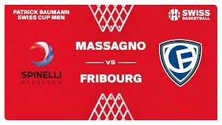 SWISS CUP MEN 14  MASSAGNO vs FRIBOURG [upl. by Hound]