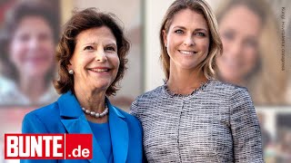 Silvia amp Madeleine von Schweden  Neues MutterTochterBild Und die Königin kann wieder strahlen [upl. by Eno]