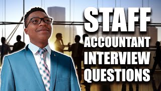 5 Staff Accountant Interview Questions amp Answers [upl. by Lahsram]