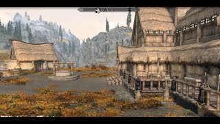 Whiterun Estate  Skyrim Special Edition House Mod [upl. by Dorena]