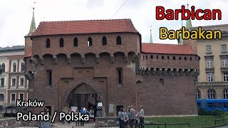 Barbican Barbakan Krakow Poland [upl. by River65]