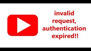 Invalid Request Authentication Expired  Error Fix [upl. by Varick810]
