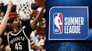 Keon Johnson Brooklyn Nets NBA Summer League Highlights [upl. by Steffen586]