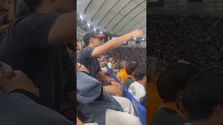 Cheering for Tokyo Yomiuri Giants at Tokyo Dome [upl. by Elrak]