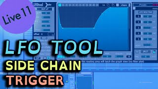 How to SIDECHAIN with the LFO TOOL in Ableton Live 11 [upl. by Monroy116]