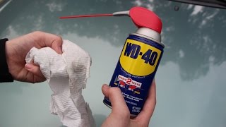 How To REMOVE CAR SCRATCHES with WD40  Auto Detailing ⭐ [upl. by Ingaberg]