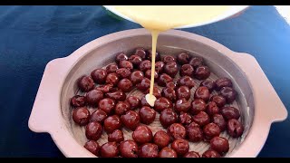 Tarta Francesa Clafoutis de Cerezas🍒 [upl. by Hassett]