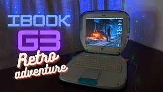 iBook G3 Clamshell Adventure Exploring Vintage Mac OS 86 and Classic Games [upl. by Enois410]