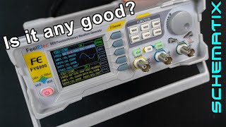 FeelTech FY6900 60MHz Arbitrary Waveform Generator ll Review [upl. by Artined]