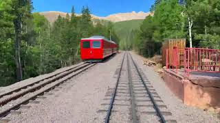 Pikes Peak Cog Railway Full Ride POV 2022 [upl. by Tyree]