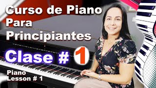 Lección 1 Aprende a Tocar Piano DESDE CERO [upl. by Ak]