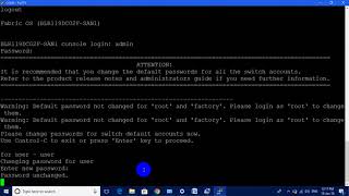 Brocade switch initial configuration setup [upl. by Adnaw533]