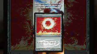 Sol Ring in Warhammer 40000 Magic The Gathering  Commander MTG 40K W4K Design stories [upl. by Arocal]