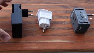 European electrical adapters  converters [upl. by Nayd]