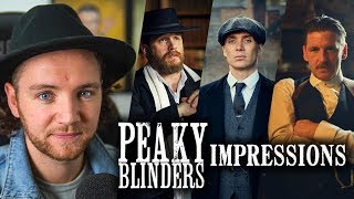 9 Peaky Blinders impressions  Tommy Shelby Alfie Solomons Abe Gold amp More [upl. by Stine]