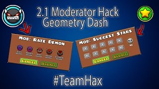 Geometry Dash 21  Moderator Hack Released Download [upl. by Ettenawtna]