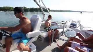 Godfrey Pontoon Boats Performance Video [upl. by Seabrook]