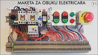 MAKETA za obuku ELEKTRICARA [upl. by Aihsem]