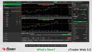 cTrader Web 30  Whats New [upl. by Pammi]