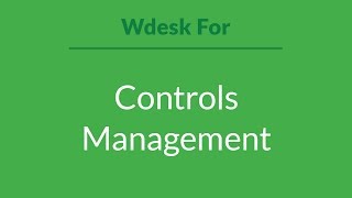 Wdesk for Controls Management [upl. by Betti]