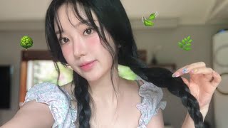 GRWM 제주도에서 같이 모리걸 감성으로 준비해요🌳 짧은 VLOG [upl. by Nwaf]