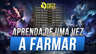 COMO FARMAR PERFEITAMENTE NA FASE DE ROTAS  LEAGUE OF LEGENDS  como farmar no lol [upl. by Kabob65]