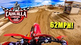 HIGH SPEED amp BIG JUMPS  Cahuilla Creek Motocross [upl. by Brodeur516]