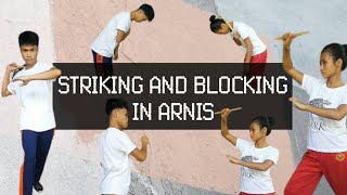 12 Striking and Blocking Techniques in Arnis  feat CJP [upl. by Ennovy]