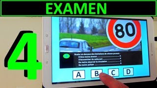 Code de la route 2024 4  Examen [upl. by Ahswat]