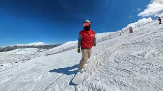 13032022 Snowboard in Valdesqui with Burton Instigator and Insta360 One X2 [upl. by Oirogerg]